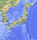 map of Japan