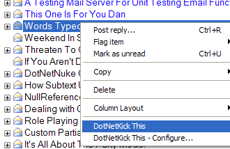 Context Menu