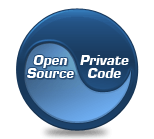 The Yin-Yang of Open Source and Private
Code
