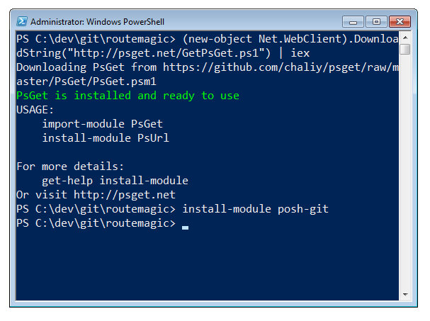 install git powershell windows 11